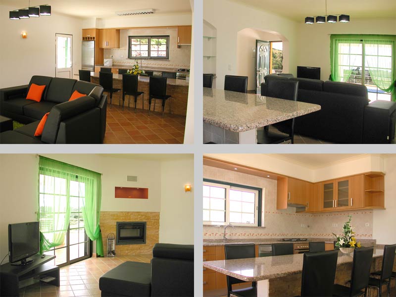 Villa Algarve, Portugal, 3 Bedrooms, Pool - Composition living room and kitchen