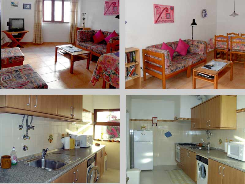 Composition Living Room and Kitchen Apartment TLA in Lagos, Algarve, Portugal - Composition Living Room and Kitchen