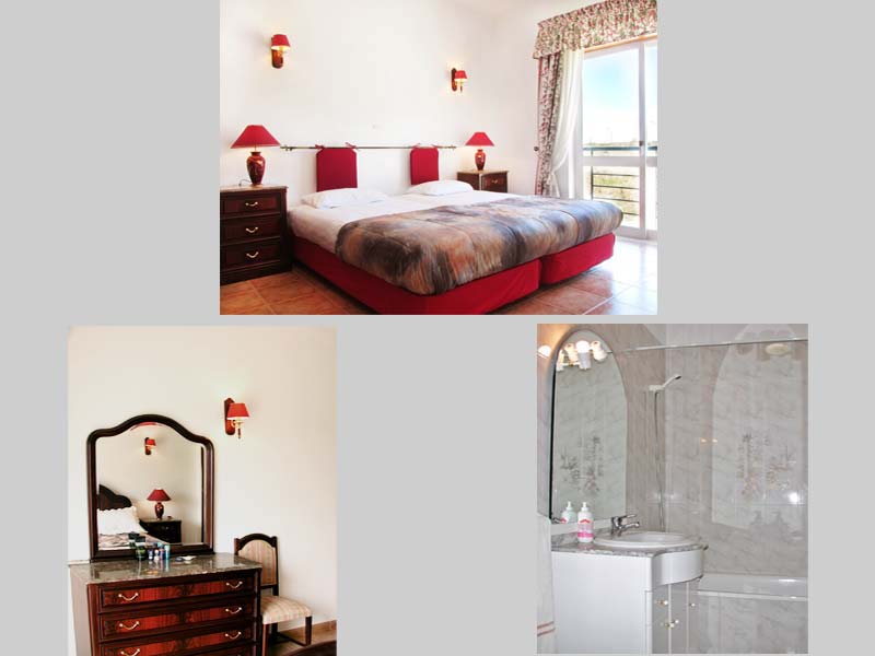 Apartment MBS in Lagos, Algarve, Portugal - Composition Bedroom and Bathroom