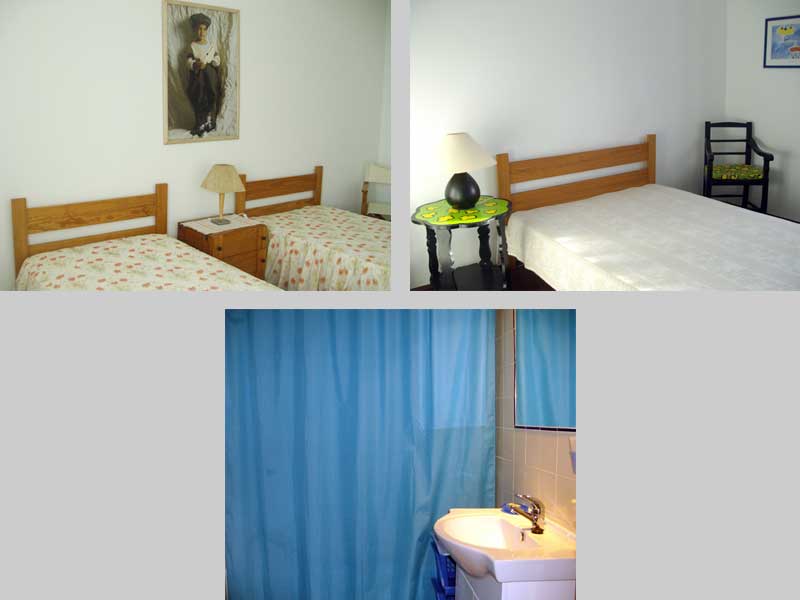 Apartment TLB in Lagos, Algarve, Portugal - Composition bedrooms and bathroom