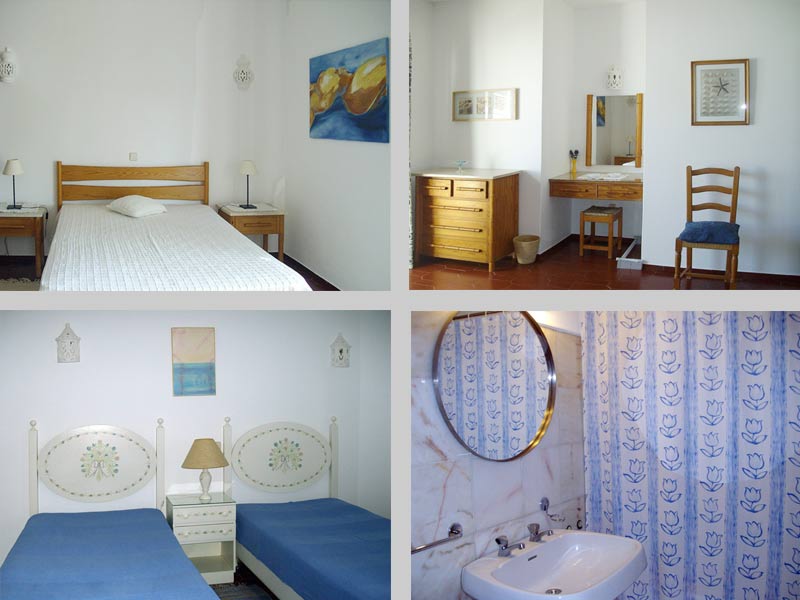 Casa BLW, Townhouse in Luz, Algarve, Portugal - Composition Bedrooms and Bathroom