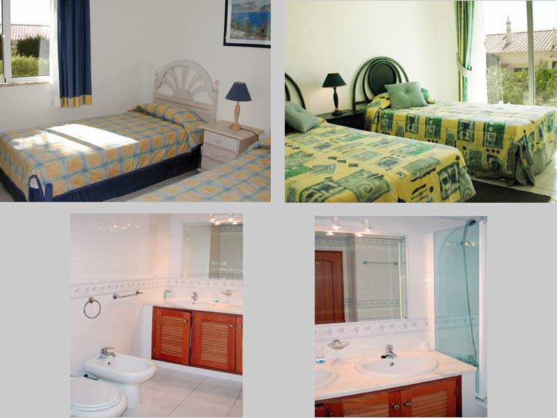 CasaBMP, Townhouse Apartment in Budens, Algarve, Portugal - Composition Bedrooms and Bathrooms