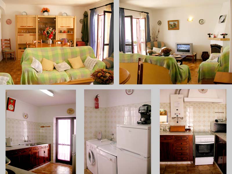 composition livingroom and kitchen Townhouse Casa BRC in Luz, Algarve, Portugal - composition livingroom and kitchen