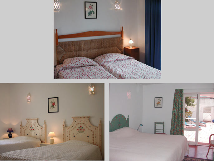 Composition Bedrooms Casa JNS, Townhouse in Luz, Algarve, Portugal - Composition Bedrooms