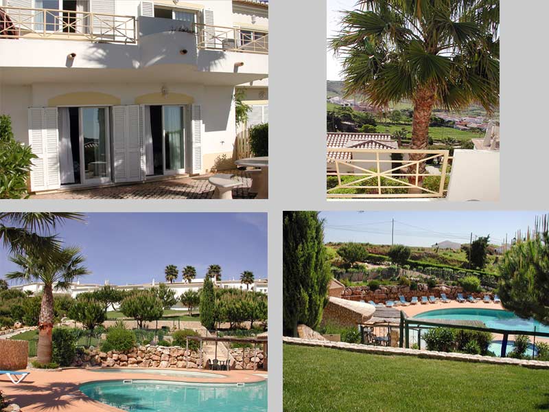Casa QDM, Townhouse in Parque da Floresta, Budens, Algarve, Portugal - Composition around the House and Pool