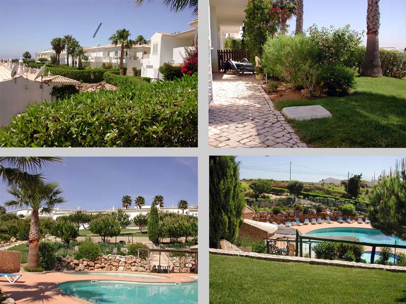 Composition around the house and pool Casa SDB, Townhouse near Budens, Algarve, Portugal - Composition around the house and pool
