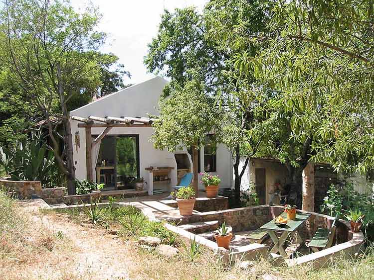 Casinha APP, Cottage near Odiaxere, Algarve, Portugal - Outside with Terrace