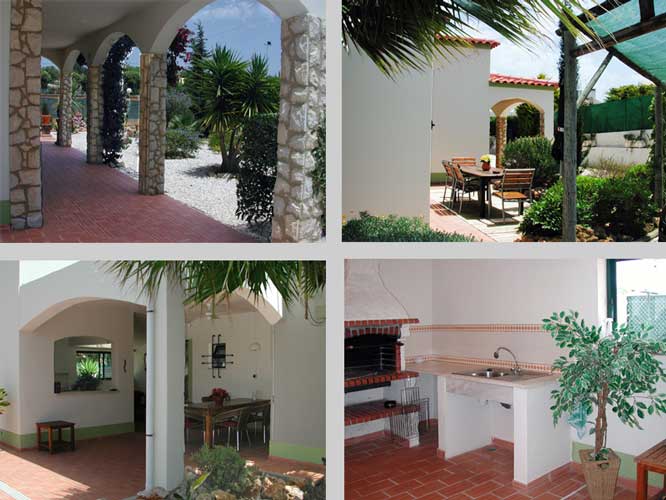 Holiday Home in Lagos, Algarve, Portugal - Composition around the house