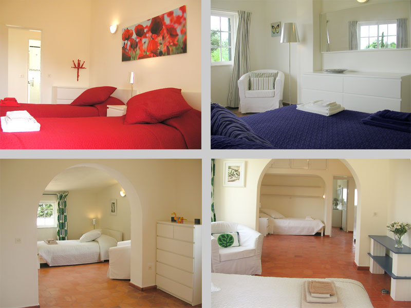 Villa JJM near Budens, Algarve, Portugal - Composition bedrooms