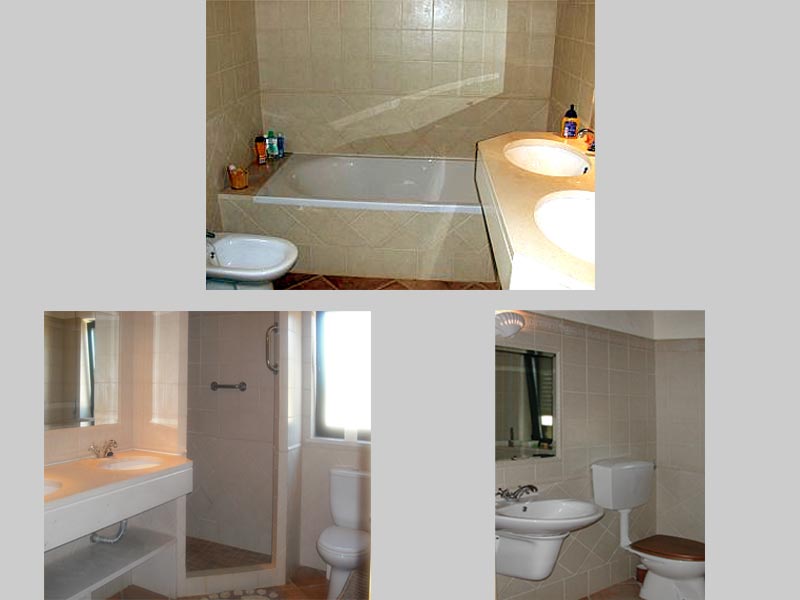 Composition bathrooms Villa PHL near Lagos, Algarve, Portugal - Composition bathrooms